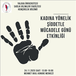 Kadına Yönelik Şiddetle Mücadele Günü Etkinliği